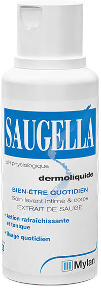 Saugella Dermoliquide Soin Lavant Intime et Corps 250ml