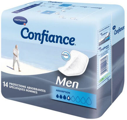 Hartmann Confiance Men Absorption 4 Gouttes 14 protections