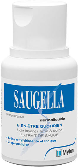 Saugella Dermoliquide Soin Lavant Intime et Corps 100ml