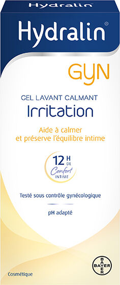 Hydralin Gyn Irritation Gel Lavant Calmant 400ml