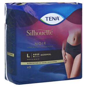 Essity Germany GmbH Health and Medical Solutions TENA SILHOUETTE Normal L noir Inkontinenz Pants 9 Stück