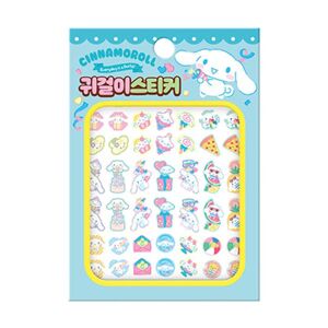 Haksan Munhwasa Sanrio Characters Cinnamoroll Ohrring-Aufkleber