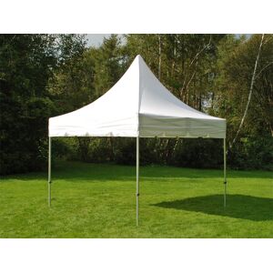 Dancover Faltzelt Faltpavillon Wasserdicht FleXtents PRO Peak Pagoda 4x4m Weiß