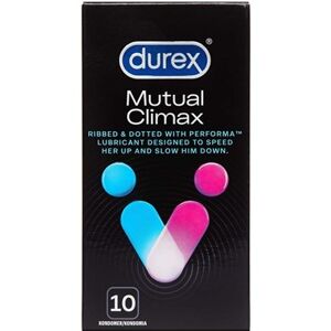 Durex Mutual Climax Kondom Medicinsk udstyr 10 stk