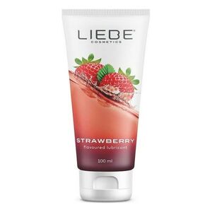 Vandbaseret Glidecreme Liebe Jordbær (100 ml)