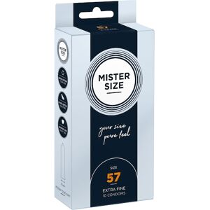 Mister Size Passion & Love Condoms Pure Feel 57 mm - Size L