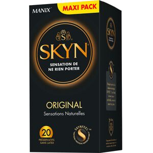 Manix Skyn Orignal: Condoms, 20-pack Transparent