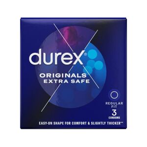 Durex Kondomer Originals Extra Safe   3 stk.