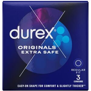 Durex Kondomer Originals Extra Safe   3 stk.