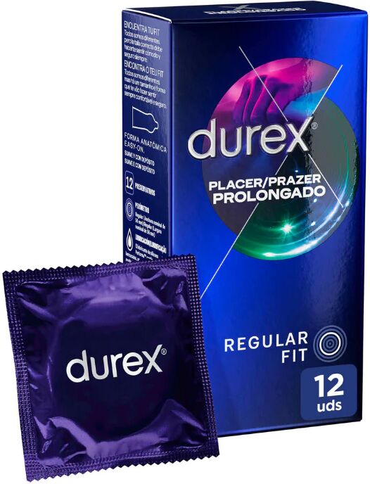 Durex Preservativos Placer Prolongado x12