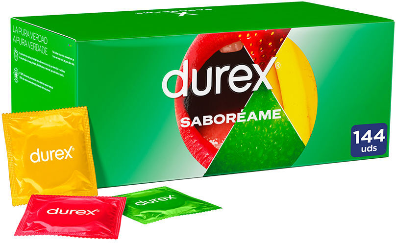 Durex Saboréame Frutas preservativos 144 u