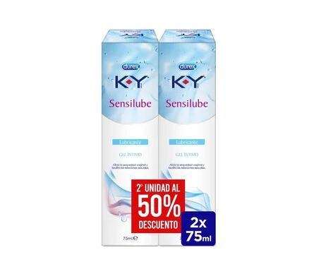 Durex KY Sensilube Gel Íntimo Lubricante 2x75ml