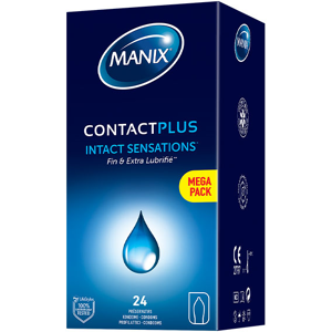 Manix Sensations Naturelles Contact Plus Sensations Intactes 24 préservatifs - Publicité