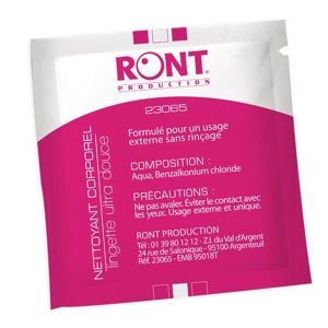 RONT Lingettes individuelles hygiène intime - Publicité