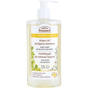 Green Pharmacy Pharma Care Oak Bark Chamomile gel apaisant pour la toilette intime 300 ml - Publicité