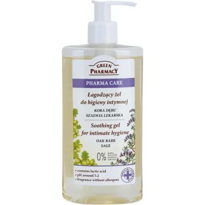 Green Pharmacy Pharma Care Oak Bark Sage gel apaisant pour la toilette intime 300 ml - Publicité