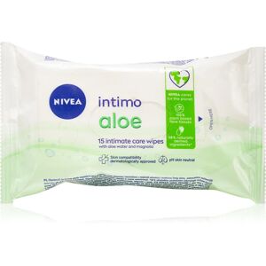 Nivea Intimo Aloe lingettes hygiène intime 15 pcs - Publicité