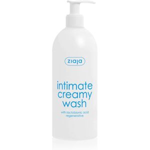 Ziaja Intimate Creamy Wash gel apaisant toilette intime 500 ml - Publicité