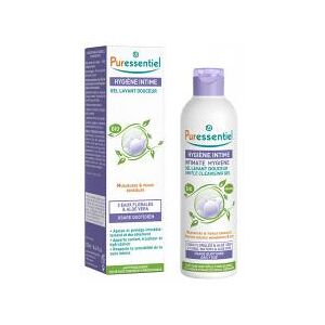 Puressentiel Hygiène Intime Gel Lavant Douceur Bio 500 ml - Flacon 500 ml - Publicité