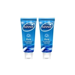 Manix Lot de 2 - Pure Gel Tube 200 Ml - Publicité