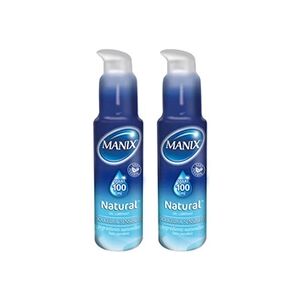 Manix Lot de 2 - Gel Natural 100 Ml - Publicité