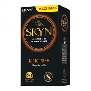 Manix skyn king size 20 préservatifs - Publicité
