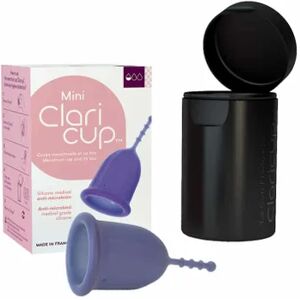 Claripharm Claricup Mini Coupe Menstruelle T0 + Box - Publicité