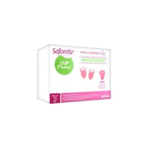 Saforelle Coupe Menstruelle Taille 2 1 Paire - Publicité