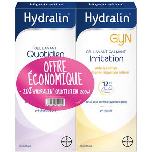 Quotidien Gel Lavant 200ml + Gyn Irritation Gel Lavant Calmant 200ml