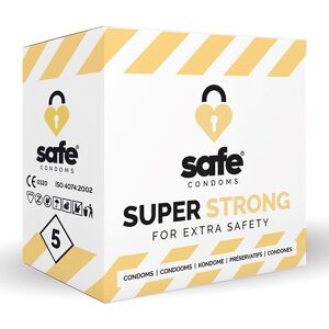 SAFE Préservatifs Super Serrés (5 pièces)