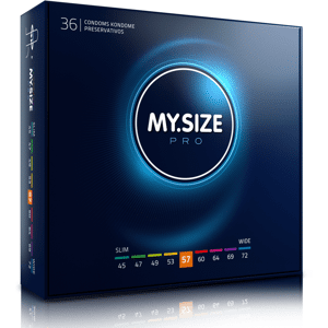 Préservatifs my size pro 57 - - Publicité