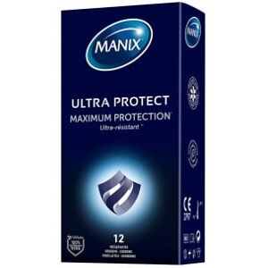 Manix Préservatifs Ultra Protect Boîte de 12 - Publicité