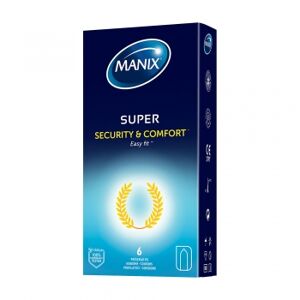 Manix Préservatifs Super Boîte de 6 - Publicité