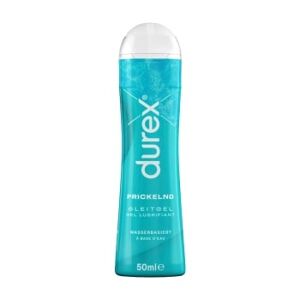 Gel lubrifiant effet frissons Durex 50 ml - Publicité