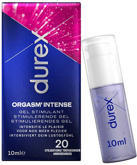 Durex Gel Orgasm' Intense - Gel stimulant - Effet Chaud/Froid - 10ml