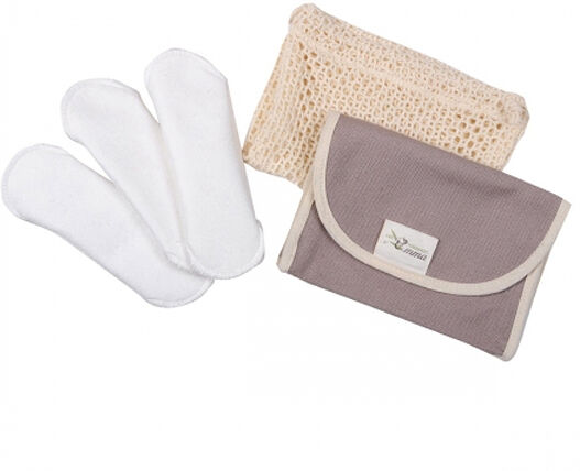 Les Tendances d'Emma Kit de 3 Protège-Slips Trousse + Filet de Lavage