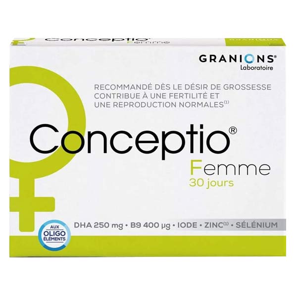 Foucaud Granions Conceptio Femme 60 gélules + 60 capsules