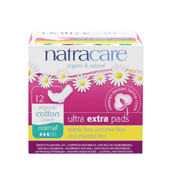 Natracare Serviette Ultra Extra Normal 12 unités