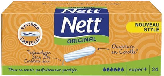 Nett Original Tampons Digitaux Super Plus 24 unités