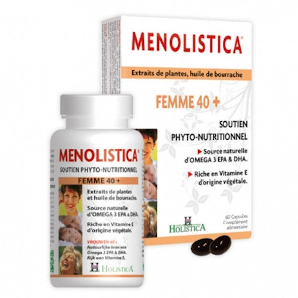 Holistica Internat Holistica Menolistica Femme 40+ 60 capsules
