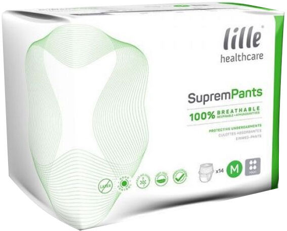 Lille Healthcare SupremPants Culotte Absorbante Maxi Taille M 14 unités