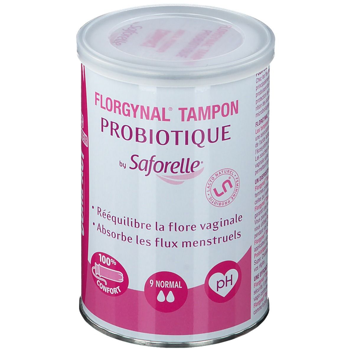 Saforelle® Florgynal Tampon Probiotique 9 Normal Compact pc(s) tampon(s)