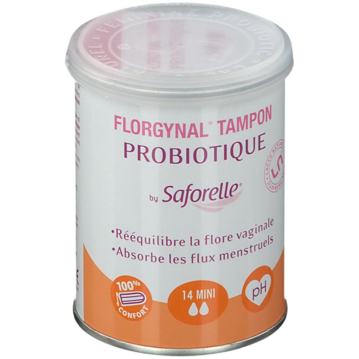 Saforelle® Florgynal Tampon Probiotique 14 Mini pc(s) tampon(s)