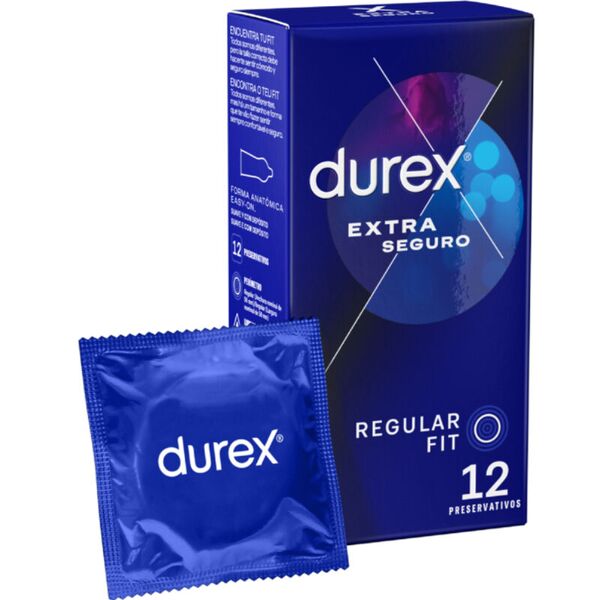 durex condoms durex - extra seguro 12 unità