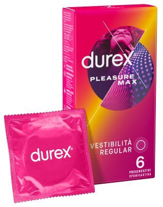 Durex Profilattici pleasure max 6 pz