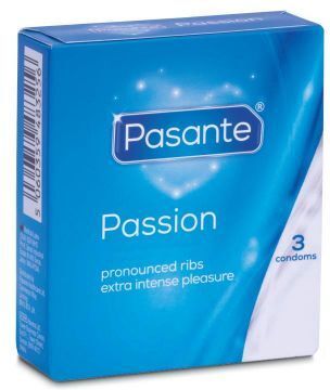 PASANTE Profilattici stimolanti passion 3 pz