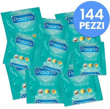 Profilattici Pasante Tropical 144 pz