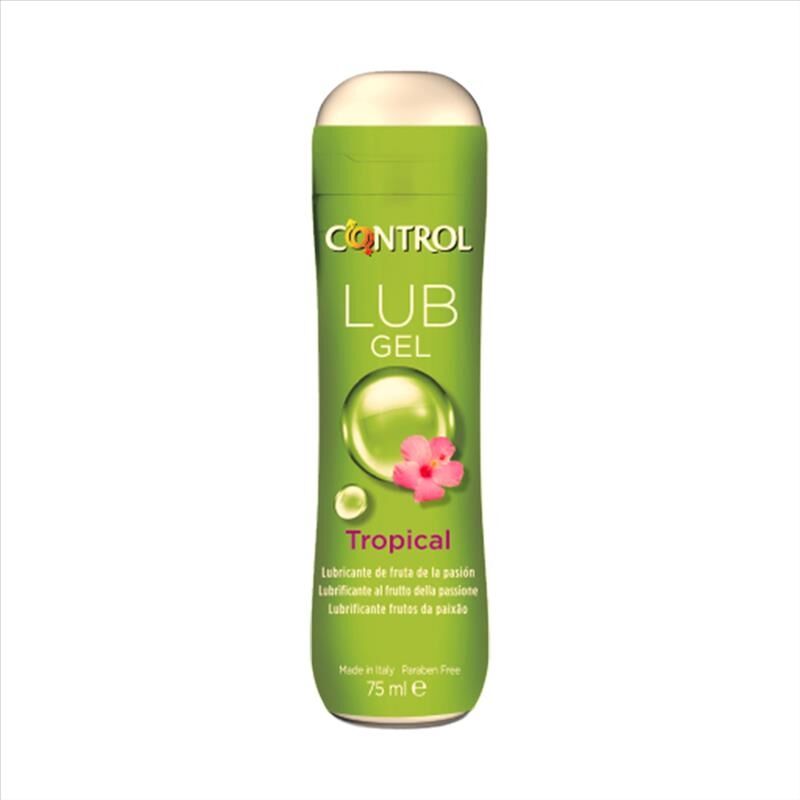 Control Lub Gel Tropical Gel Lubrificante Aroma Frutto Della Passione 75 ml