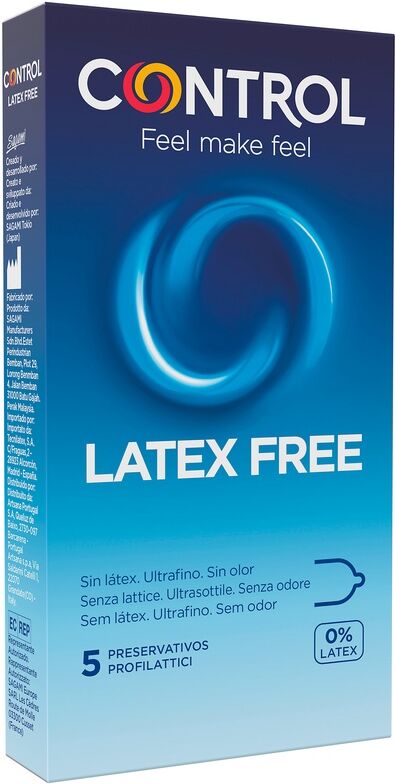 Control Latex Free Profilattici 5 pezzi