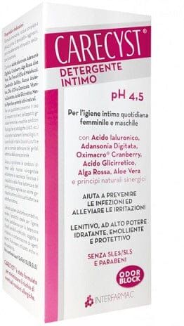 INTERFARMAC Carecyst Detergente Intimo 250 Ml